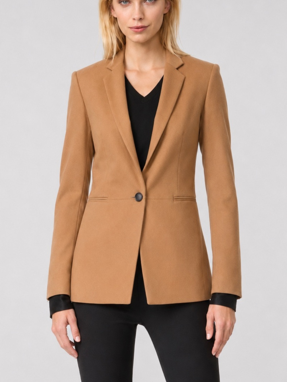Rag & Bone Emmet Camel Wool Blazer
